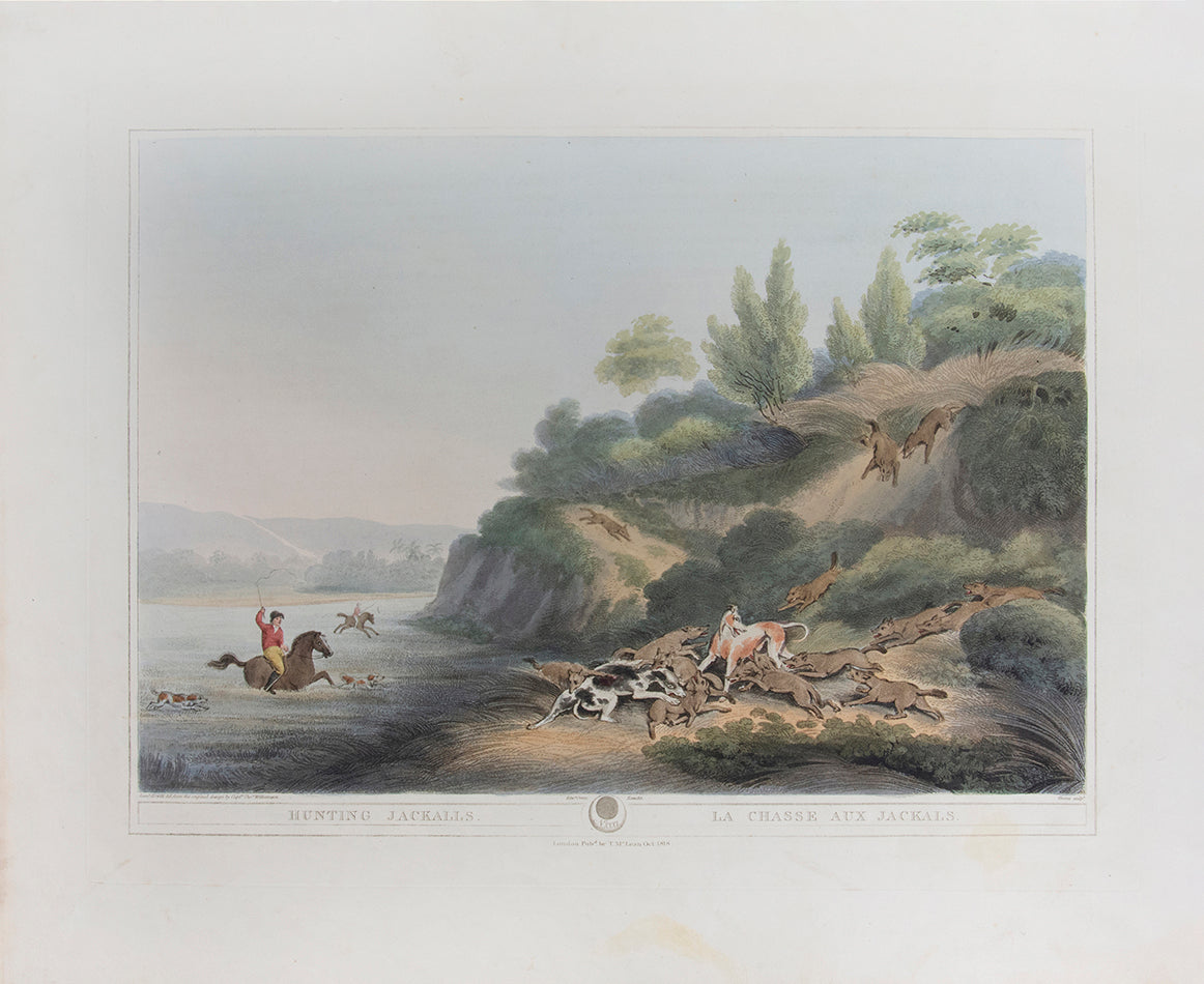Widely considered to contain the finest images of field sports of the Orient.