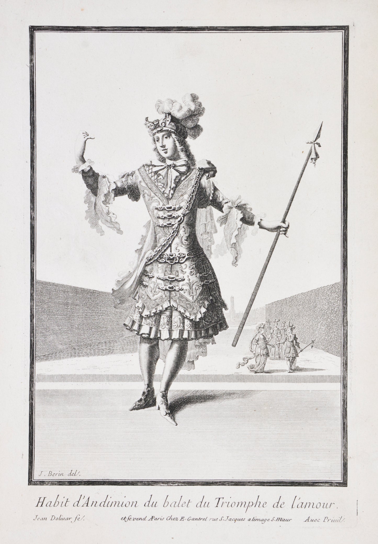 Habit d'Andimion du balet de Triomphe de l'amour.