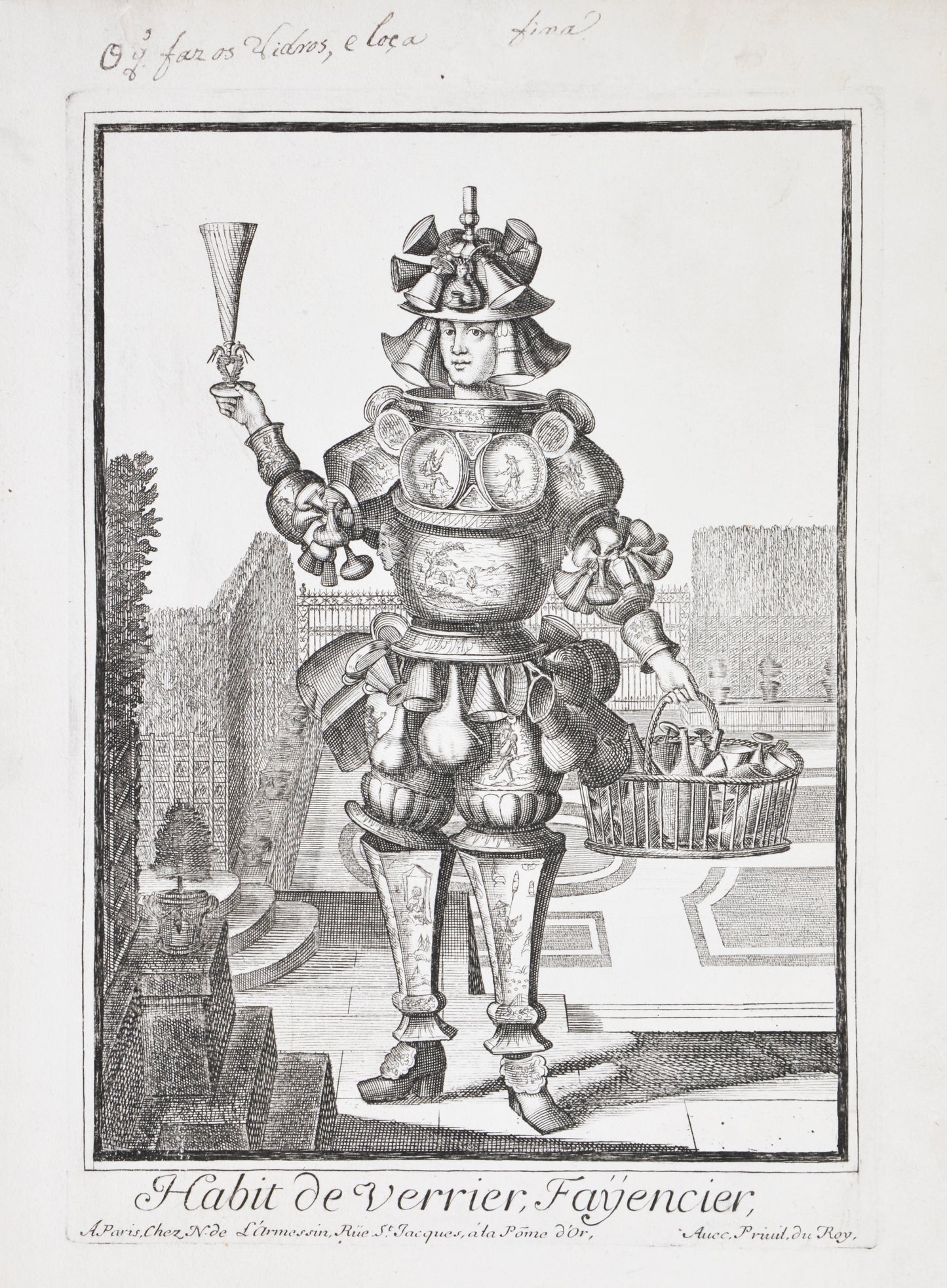 Habit de Verrier, Fayencier.