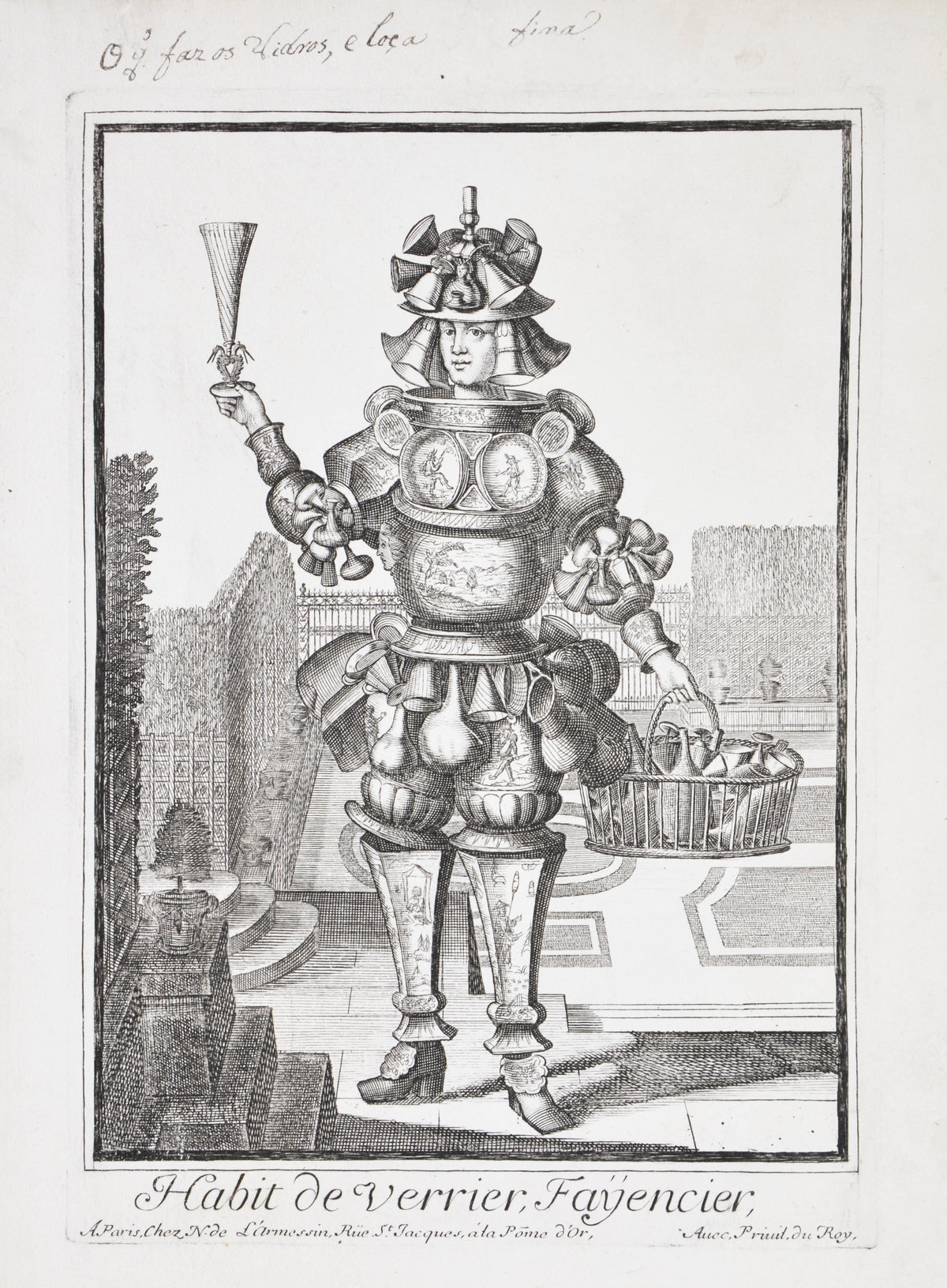 Habit de Verrier, Fayencier.