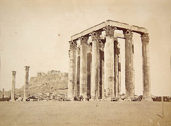 Temple of Olympian Zeus, Athens.