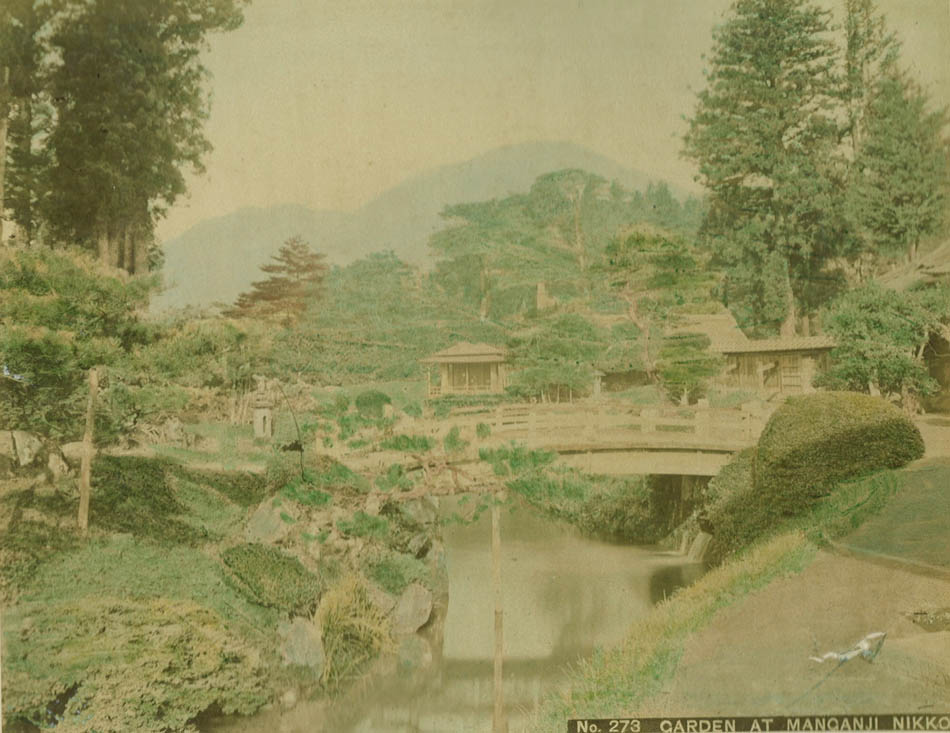 Garden at Manganji, Nikko.