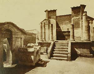 Pompei. Tempio d'Iside.