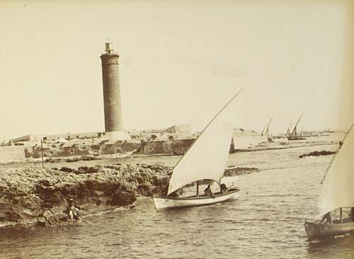 Alexandria, Fort Pharos after the Bombardment.