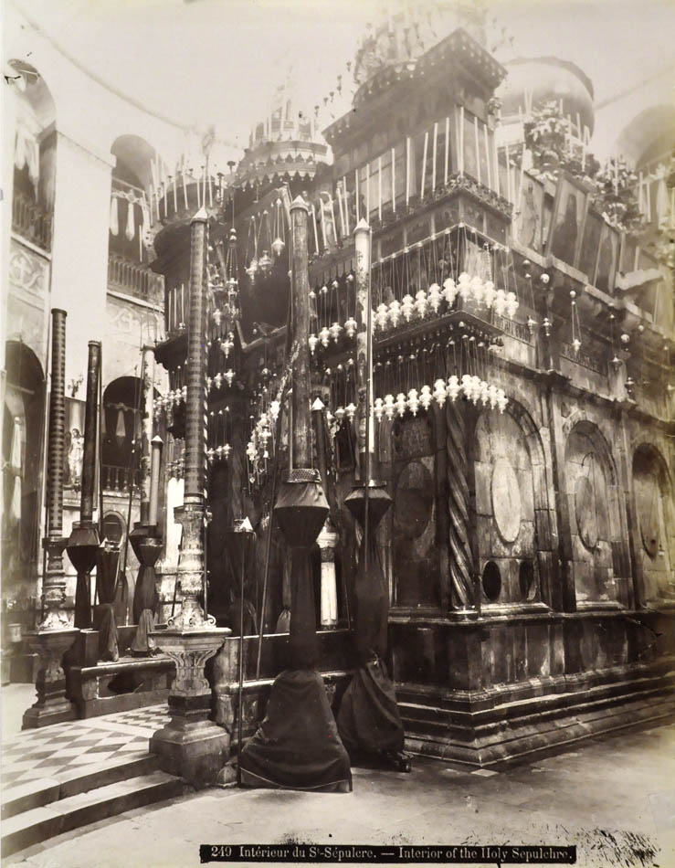 Interior of the Holy Sepulchre.