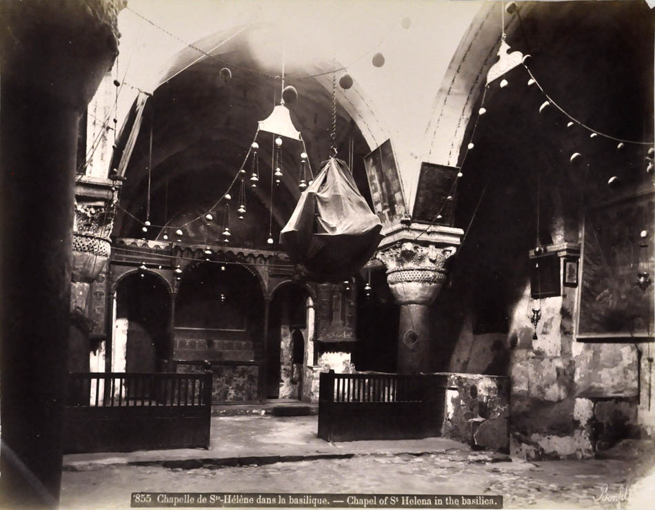 Chapel of St Helena in the basilica.