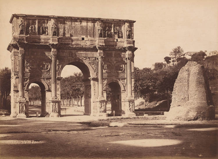 The Arch of Constantine, Rome.