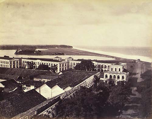 The Lake and Galle Face Parade.