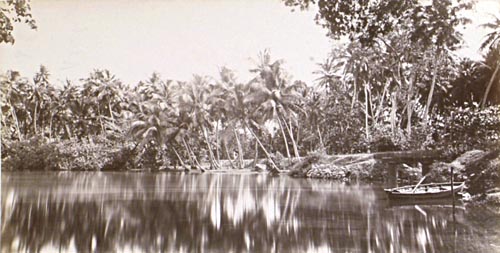 The Lake Colombo, Ceylon.
