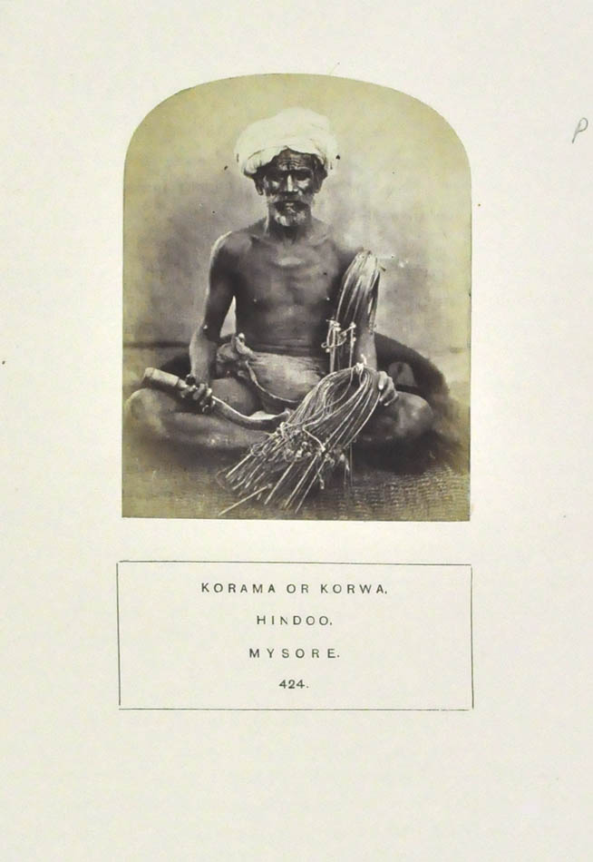 Korama or Korwa. Hindoo. Mysore. No. 424.