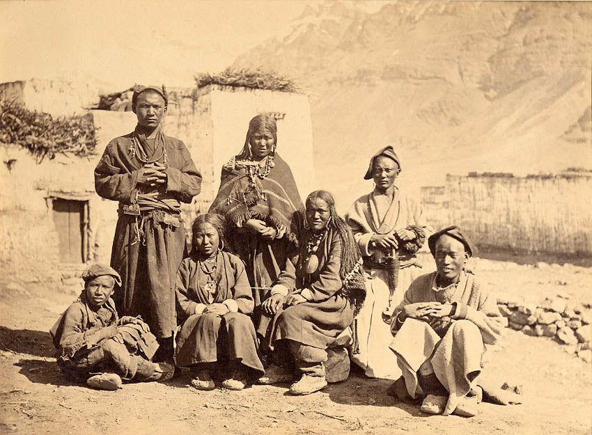 Group portrait, Spiti.