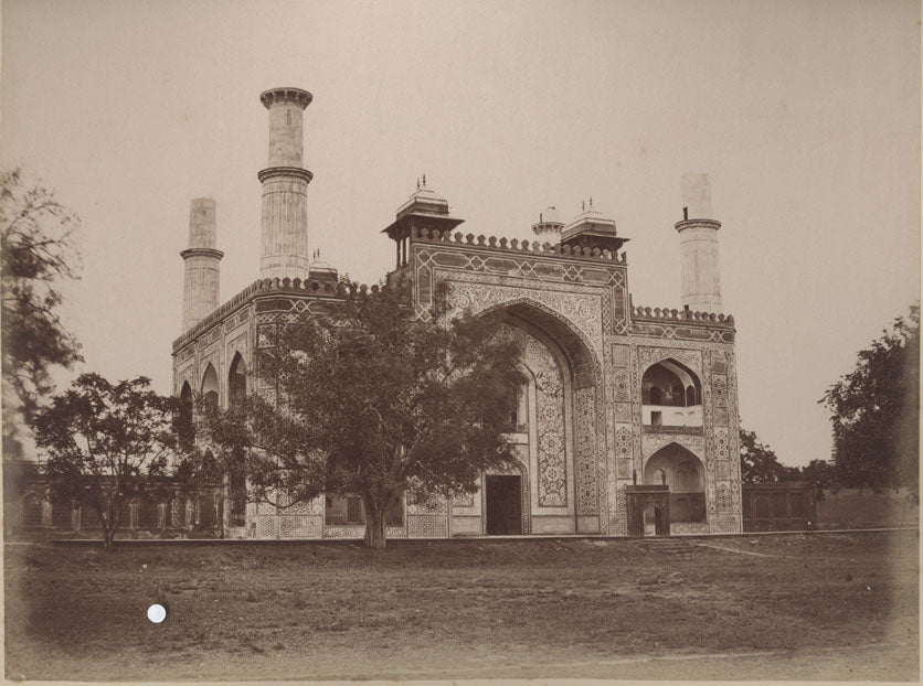 Gateway of Sikandra. Akbar's Tomb, near Agra.