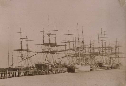 Sandridge, Melbourne harbour.