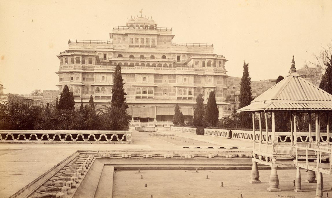The Indur Mahal (Chandra Mahal), Jaipur, Rajasthan.