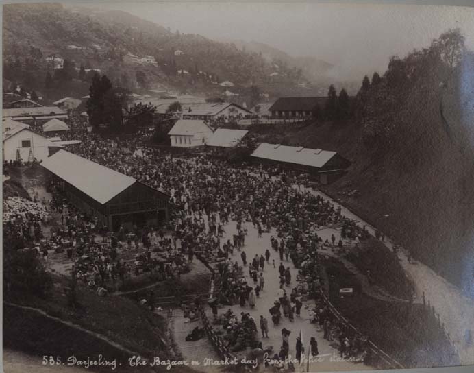 Darjeeling, Bazaar.