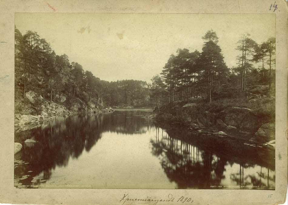 View from the Ravnedal, Christiansand.