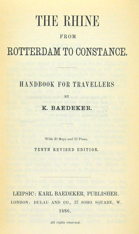 Endpapers dated "May 1888."