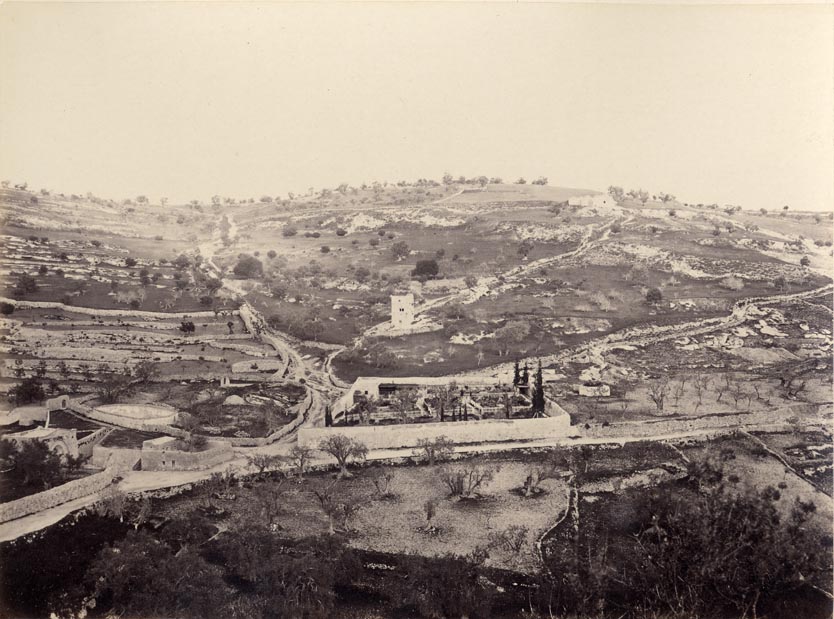 The Garden of Gethsemane and Mount of Olives.