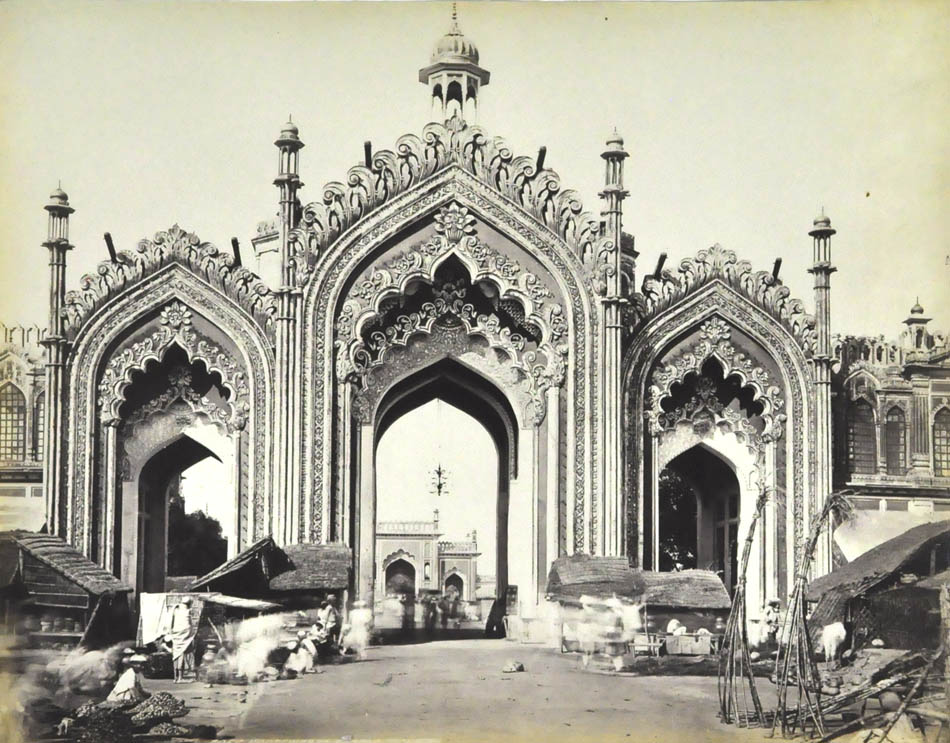 The Hooseinabad Bazaar, Lucknow.