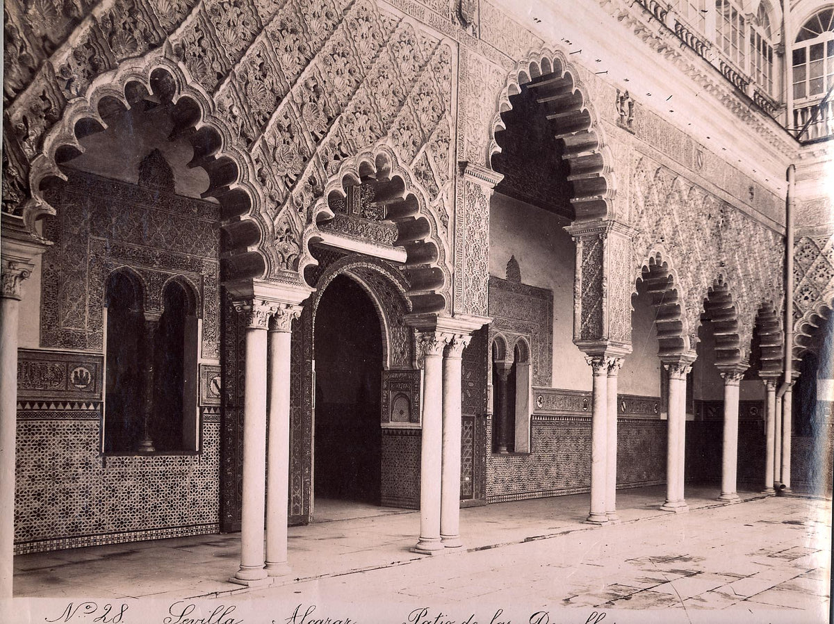 Patio of the Doncellas in the Palace of Seville.