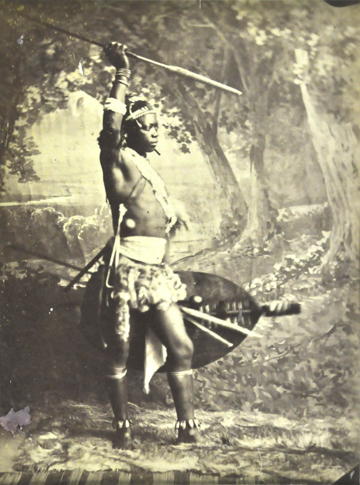 Zulu warrior.