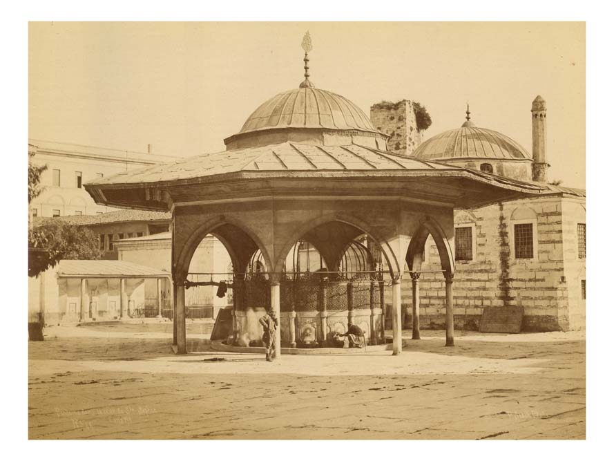 Fountain, courtyard of Hagia Sophia, Istanbul.