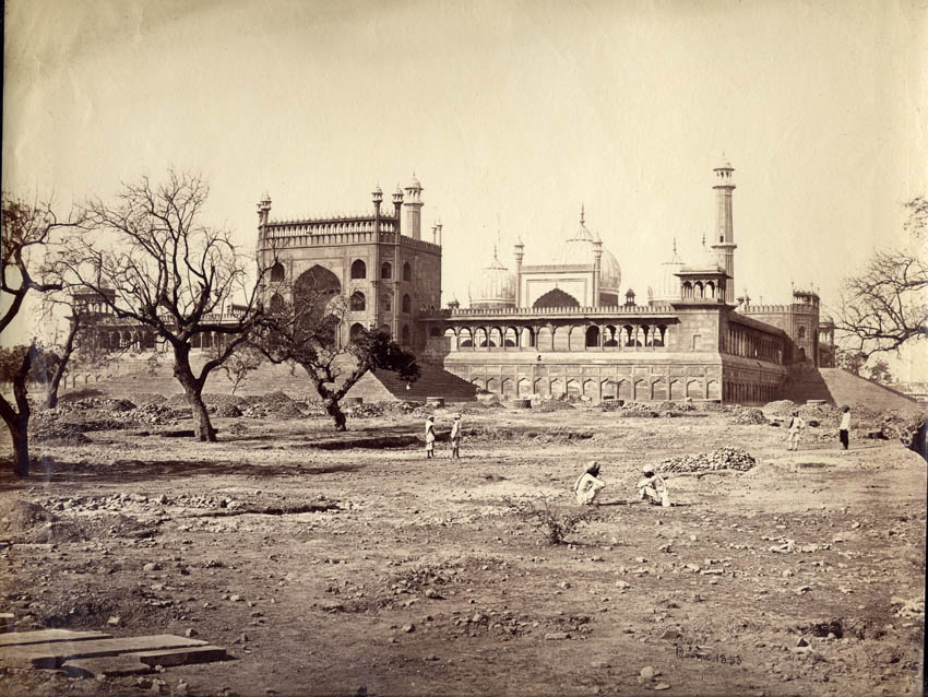 Jumna Musjid from the north-east, Delhi.