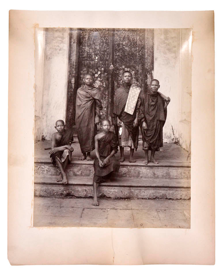 Buddhist priests, Siam.