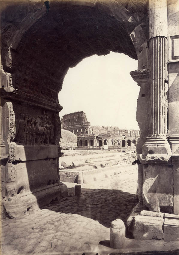 The Arch of Titus, Rome.