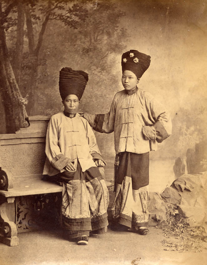 Kachin women, Burma.