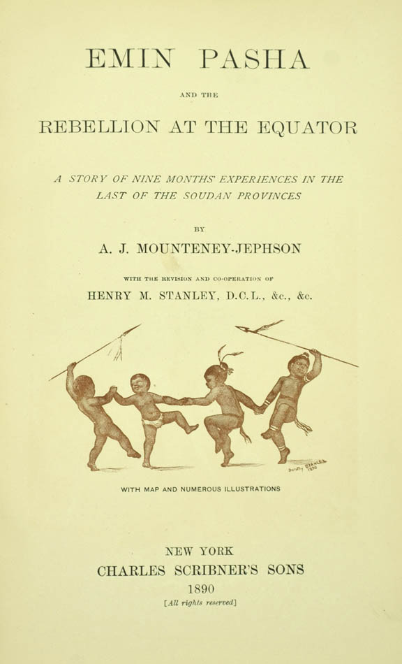 Monteney-Jephson accompanied Stanley on his expedition to rescue Emin Pasah who had succeeded Gordon as governor of Equatoria in Southern Soudan.