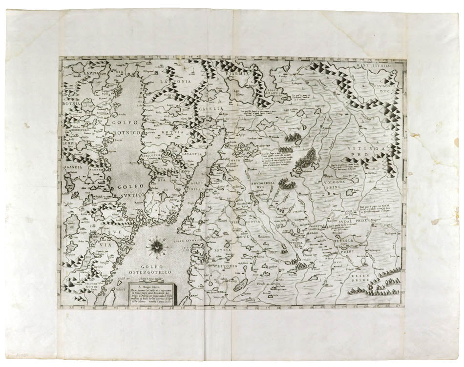 Untitled map of northern Poland.