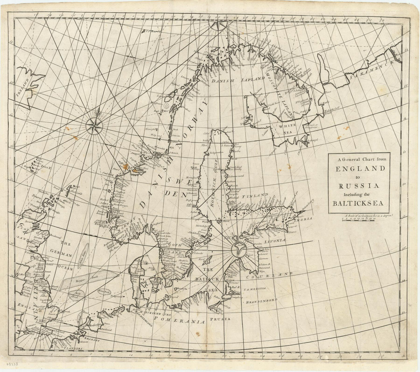 Published in the 'Atlas maritimus & commercialis: or, a General View of the World, so far as Relates to Trade & Navigation'.