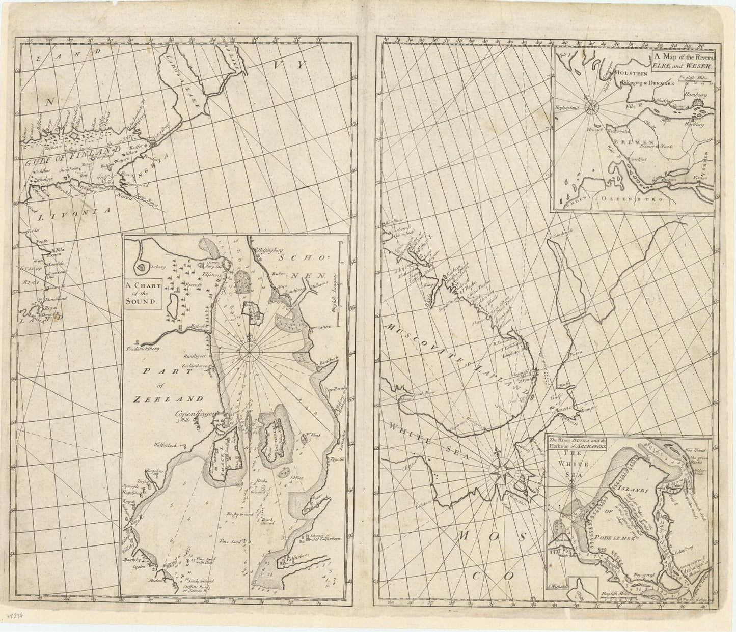 Published in the 'Atlas maritimus & commercialis: or, a General View of the World, so far as Relates to Trade & Navigation'.
