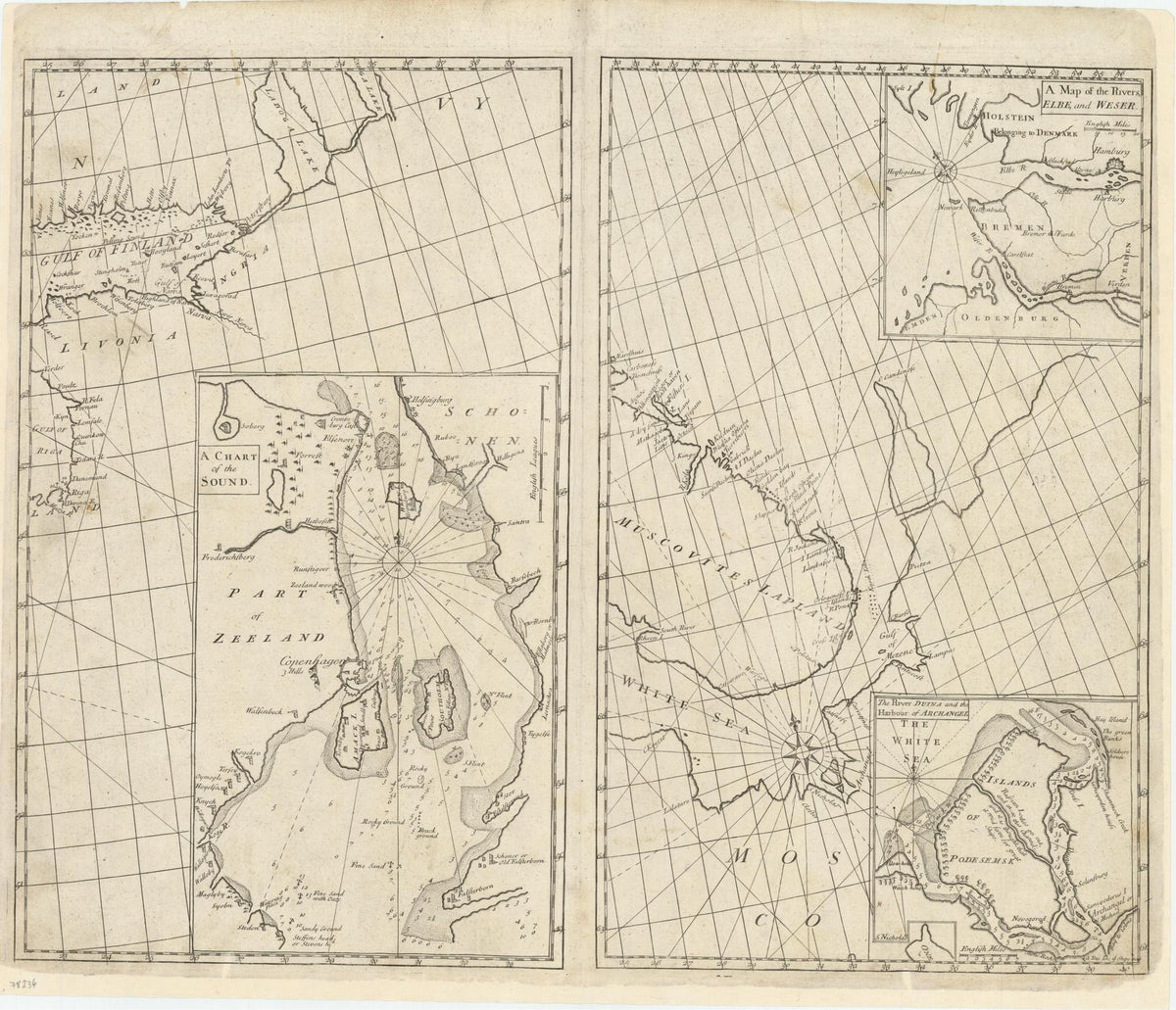Published in the 'Atlas maritimus & commercialis: or, a General View of the World, so far as Relates to Trade & Navigation'.