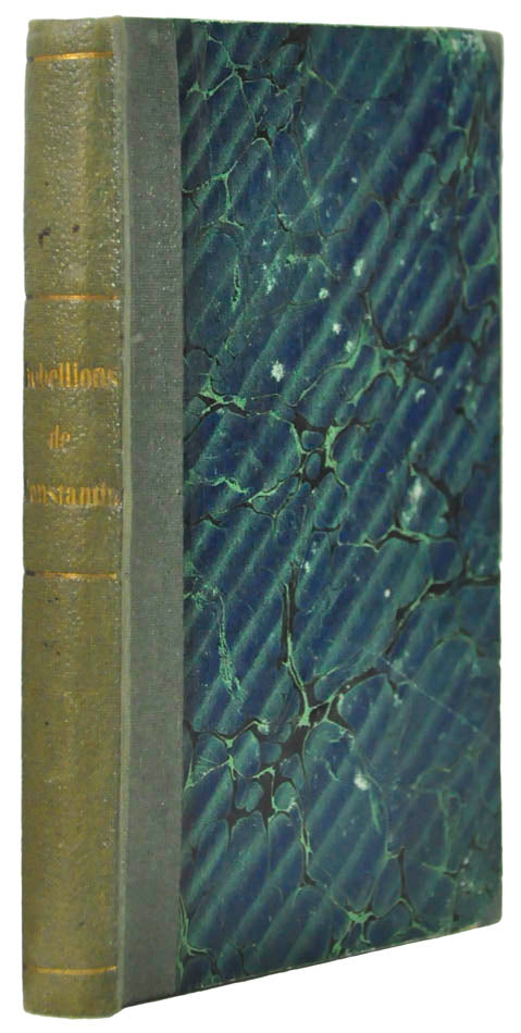 First issue of this anonymous account of the janissary rebellions which unseated Sultan Ahmed III and put his nephew Mahmoud on the Ottoman throne in 1730.