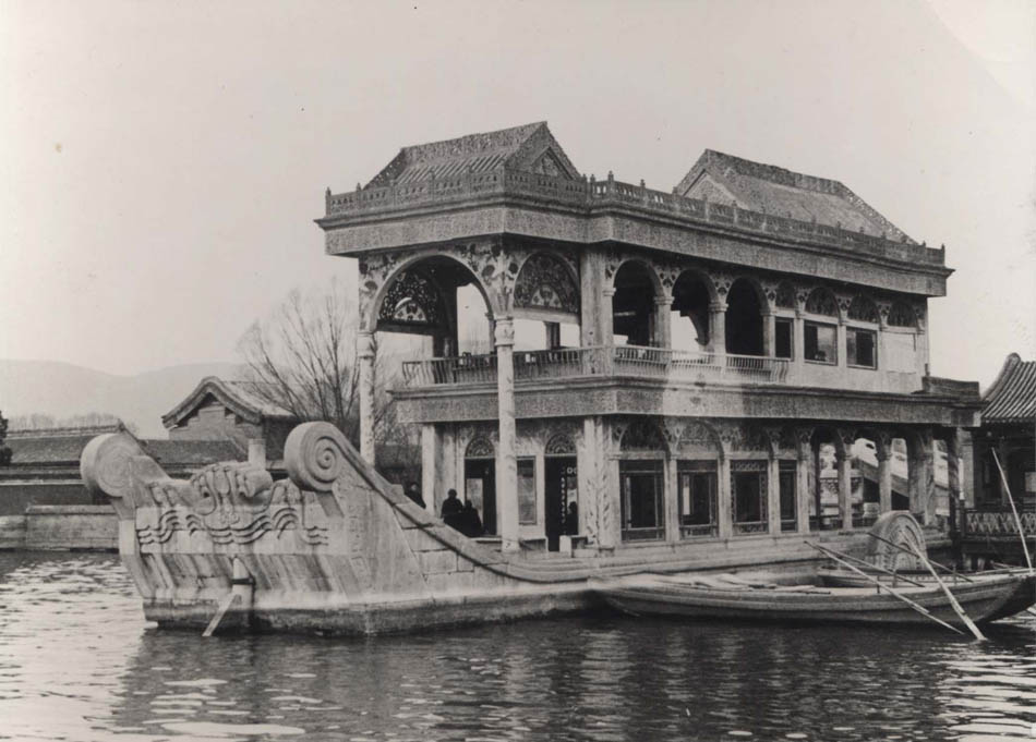 China, The Emperor's Stone Barge - Peking.