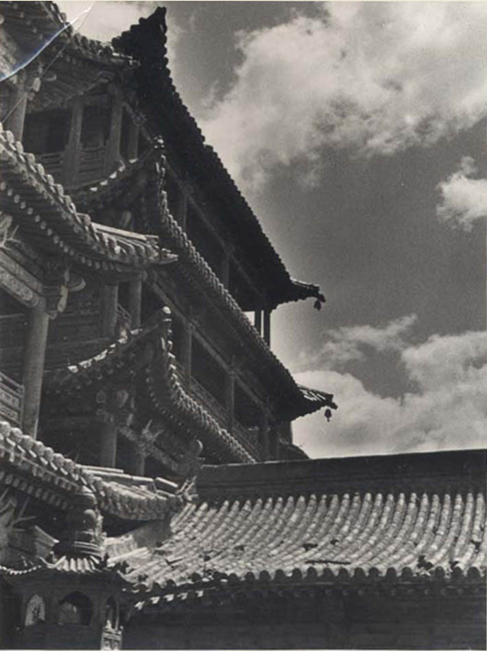 Roofs, China.