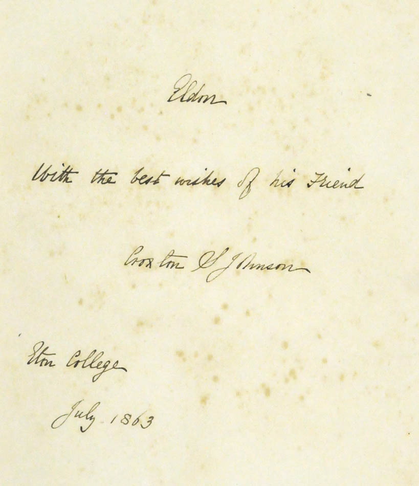 Fine example, handsomely bound, of the first edition of the famous Victorian novelist's account of Jamaica and the West Indies in 1860.