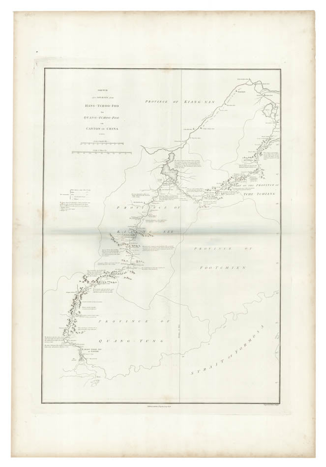 Sketch of a Journey from Hang-Tchoo-Foo to Quang-Tchoo-Foo or Canton in China.