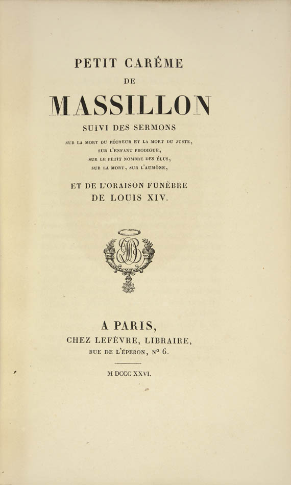 Contemporary green morocco in the Gothic style, multiple gilt fillets with decorative corner-pieces with red morocco onlays, elaborately gilt, by Gruel.