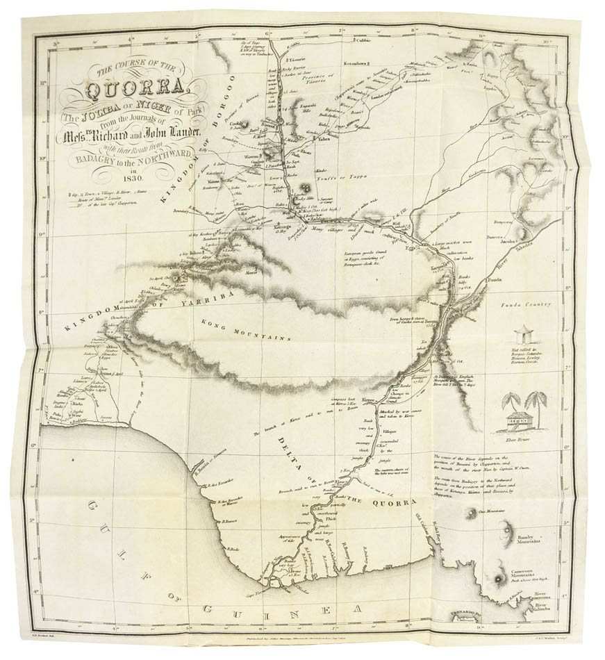 one of the great African narratives completing the navigaton of the river niger