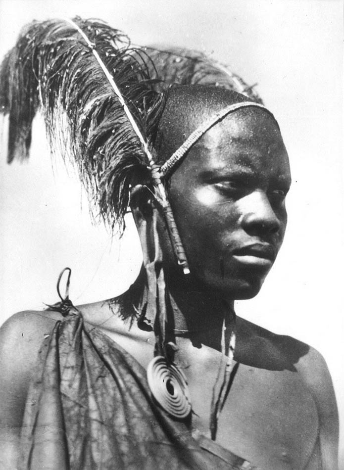 A Masai Youth, Kenya.