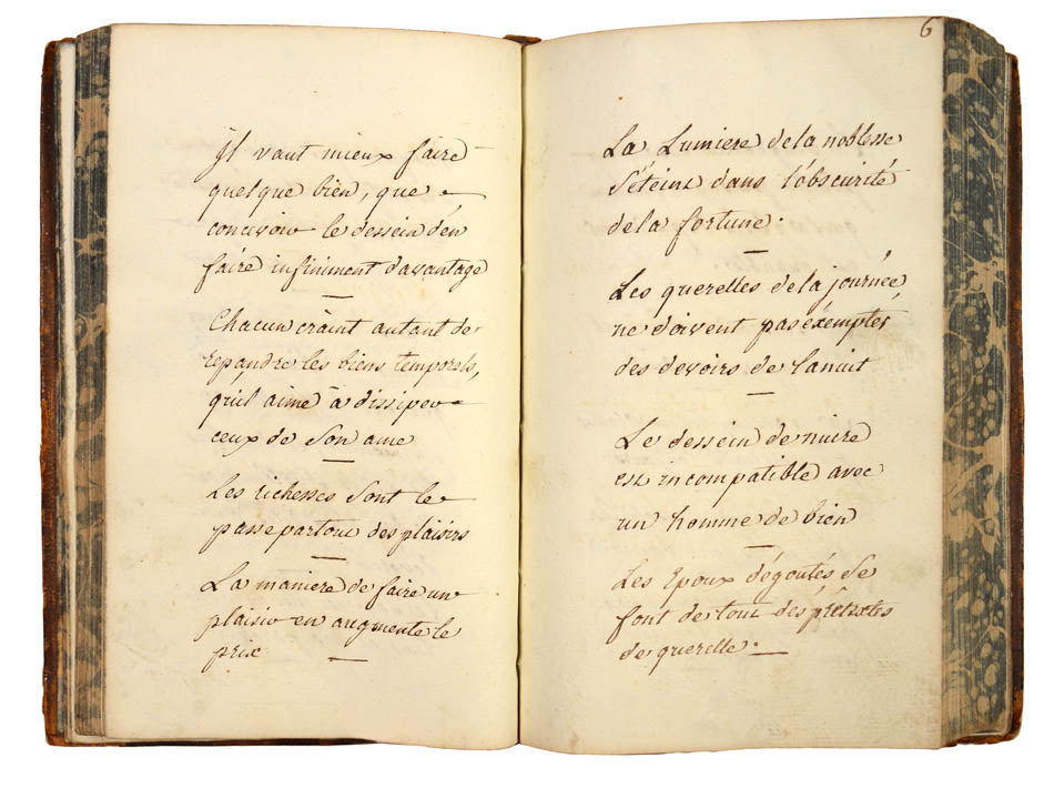 Lecture ordinaire d'un pauvre Diable que sa famille a ruine.