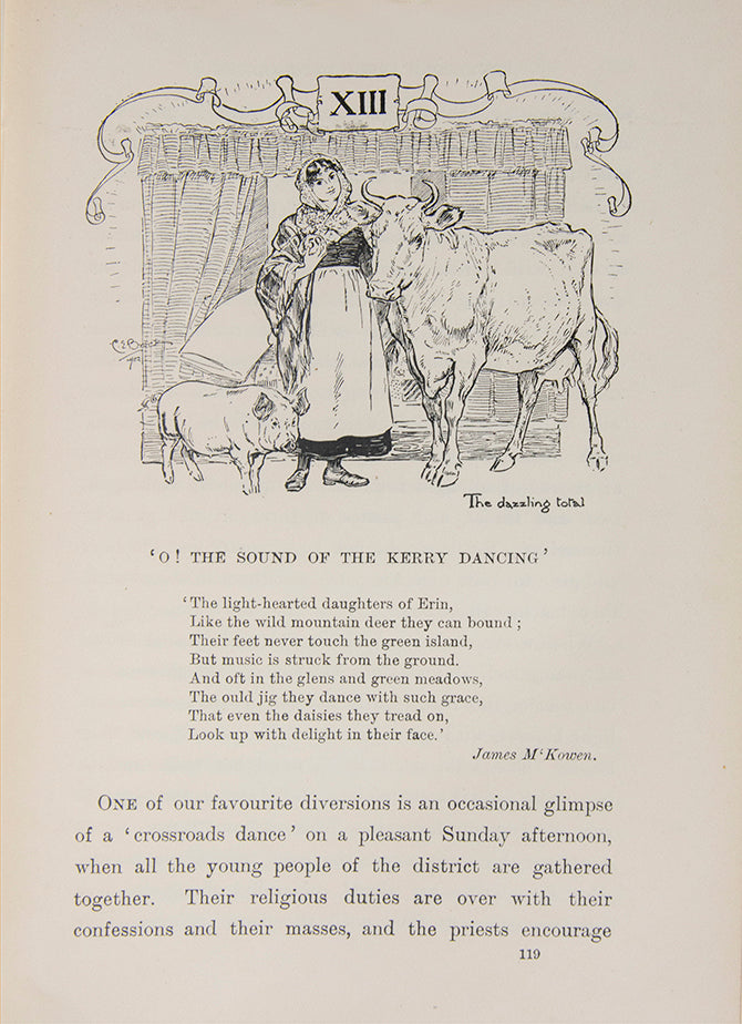 An attractive edition of this charmingly illustrated insight into Irish life in the 19th century.