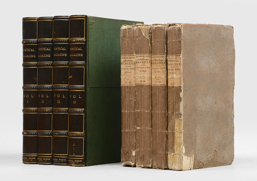 First edition, bound from the parts. The first tour of Doctor Syntax, republished as Doctor Syntax in Search of the Picturesque.