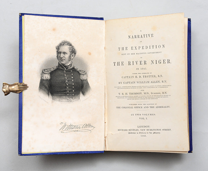 A fine copy of Allen's River Niger expedition in the preferred deluxe binding.