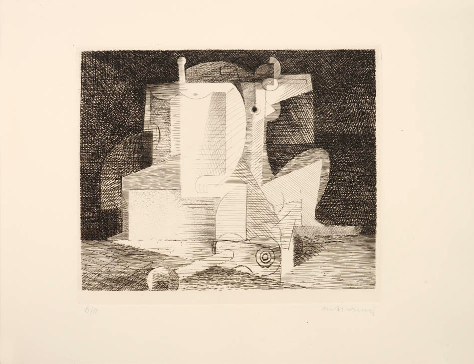 One of the most delightful of all Cubist illustrated books with an introduction by Tristan Tzara. Marcoussis illustrates quotations by favourite authors.