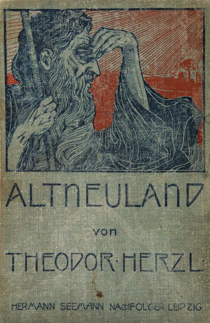 Altneuland is an utopian novel by Herzl, in which he employs the plot to describe his vision regarding the Jewish state to be founded in Palestine.