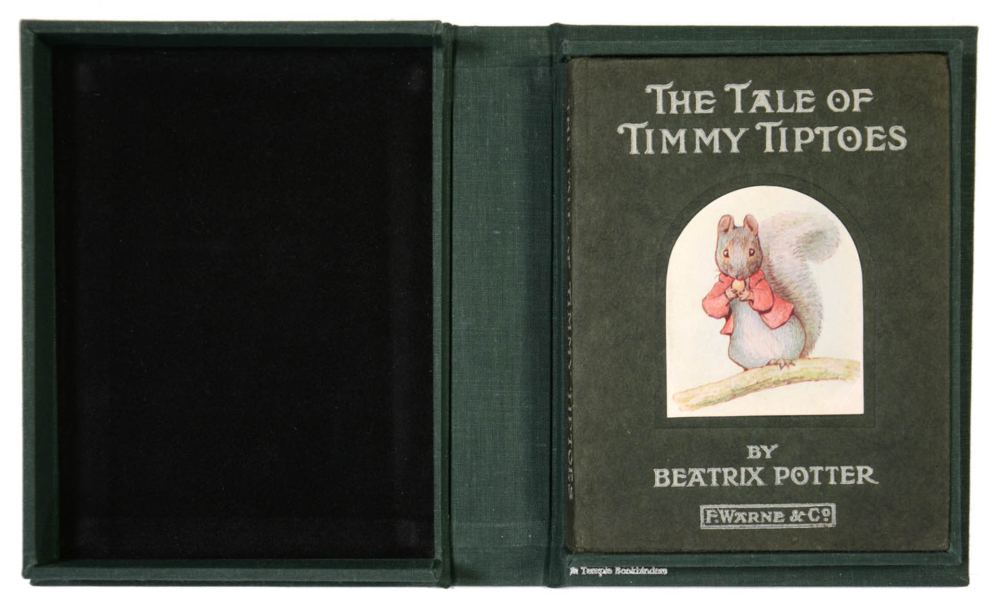The story of Timmy and Goody Tiptoes is the only Beatrix Potter story apparently set in North America.
